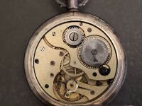 D Goldstine Ipswich Pocket Watch - Made in Switzerland - Marked 935 - 3