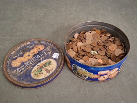 4.6kg of 1 & 2 Cent Coins Australian