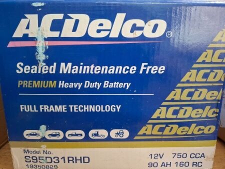 ACDelco Heavy Duty Battery Model S95D31RHD NEW