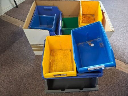Large Lot of Storage Containers