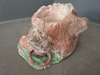 Concrete Water Dragon Bird Bath / Planter - 4