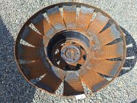Handmade Fire Pit on Tire Rims with Legs - Made by Ted Moran - App 750D x 480 H - 2