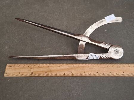 Blacksmiths Dividers TS220 Marked