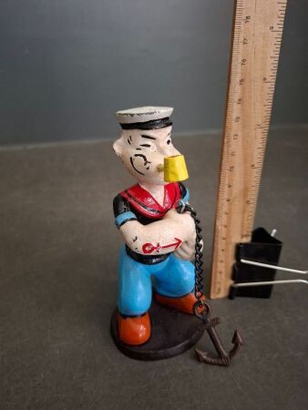 Cast Iron Popeye the Sailor Man