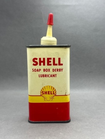 Shell soap box derby 4oz oil can