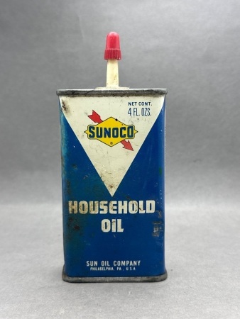 Sunoco 4oz advertising oil can