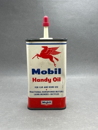 Mobil 4oz oil can