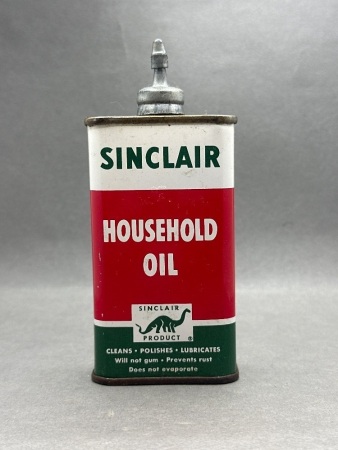 Sinclair 4oz lead top oil can