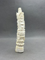 Indian Ivory Carved Figure - larger - 3