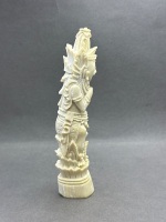 Indian Ivory Carved Figure - larger - 4