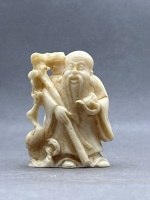 Japanese Netsuke Ivory Figure