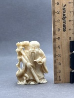 Japanese Netsuke Ivory Figure - 6