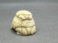 Japanese Netsuke Ivory Turtle Signed - 4