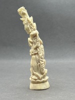 Indian Ivory Carved Figure - 2
