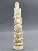 Indian Ivory Carved Figure - 3