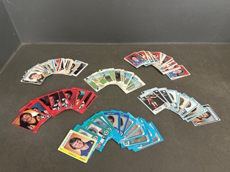 Bulk Lot of 1974 -1982 Scalens Football AFL Cards