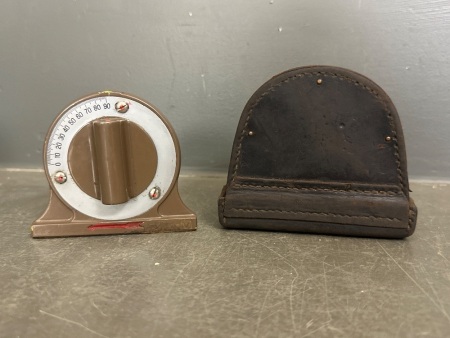 Army angle gauge and level