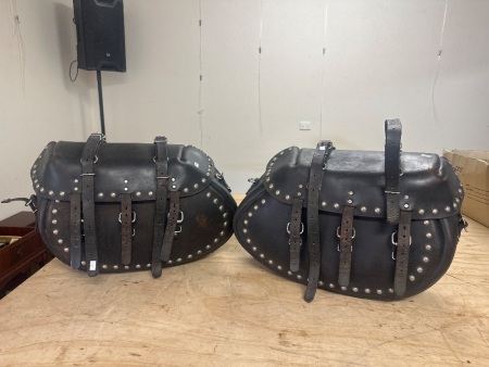 2 IronBags Motorcycle Saddlebags