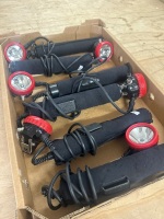 6 x Corded Cap Lamp - Miners / Industrial Head Lamps - 3