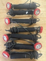 7 x Corded Cap Lamp - Miners / Industrial Head Lamps