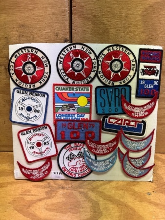Motor Car Racing Patches