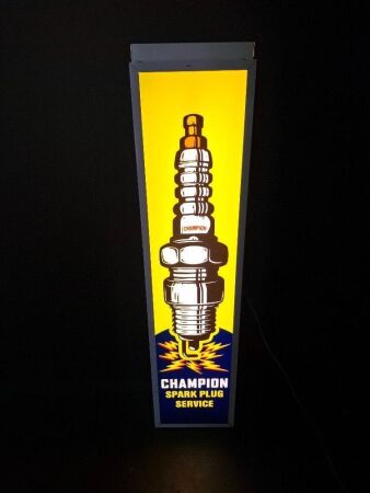 Champion Spark Plug Light Box