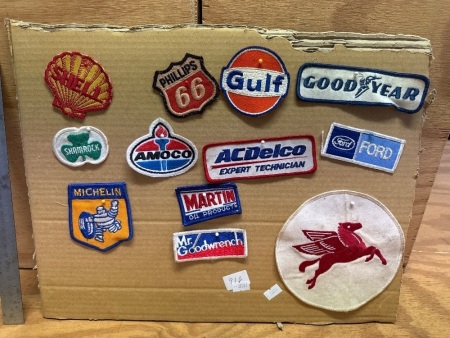 Automotive & Oil Company Embroidered Patches