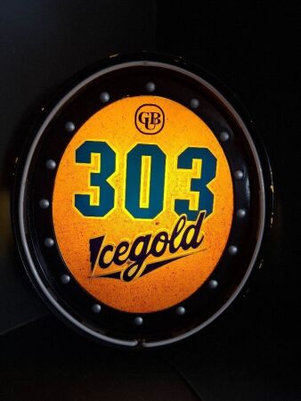 303 Icegold Beer Wall Sign Light