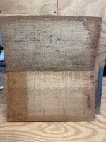 2 x Vacuum Oil Company Wooden Crate Ends - 3