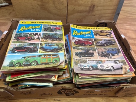 Selection of Vintage Restored Cars Magazines 1970s