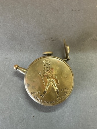 Rare Johnny Walker Brass Tape Measure
