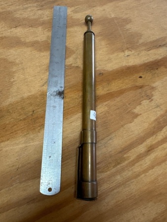 Vintage Brass Extending Pointing Stick