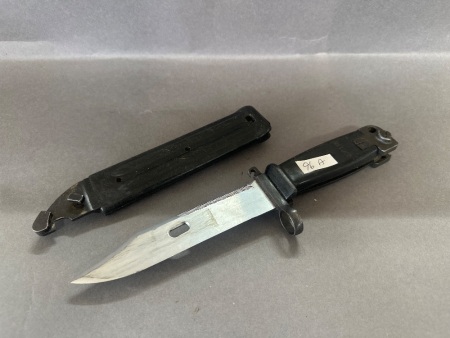 Bayonet in Scabbard - Both Marked 436135 - 325mm