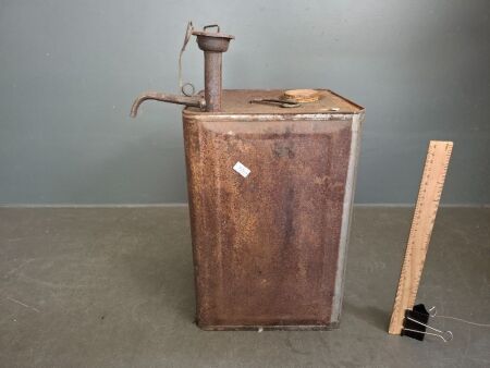 Vintage Oil Can - 4 Imperial Gallons - Incorporated in Australia