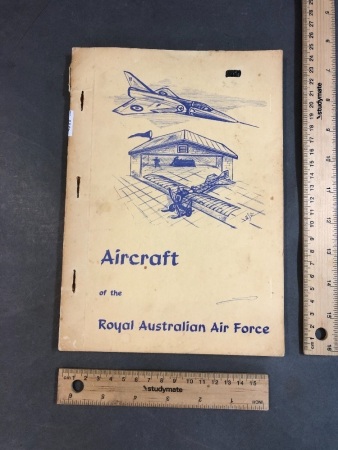 Vintage RAAF Book with Images of Aircraft