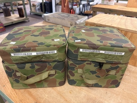 2 x Army Carry Cases