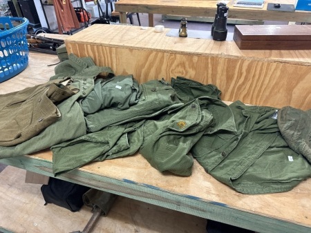 Selection of Army Khakis - Incs 3 Shirts & 4 Pants