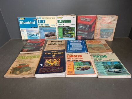 Large Assortment of Automobile Books