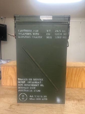 Military Ammo Box 81mm Mortar