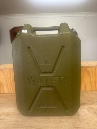 Plastic Army Water Carrier