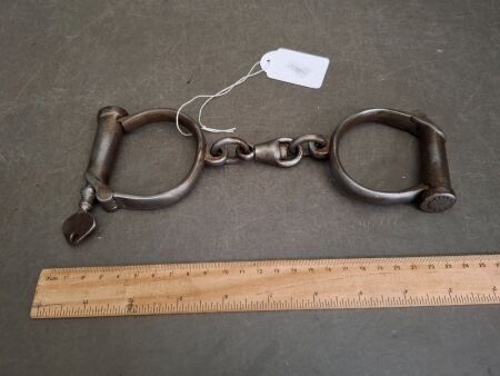 Antique Hand Cuffs