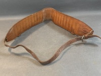 Vintage Leather Ammo Belt - 3