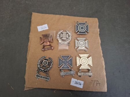 Collection of Rifle Badges