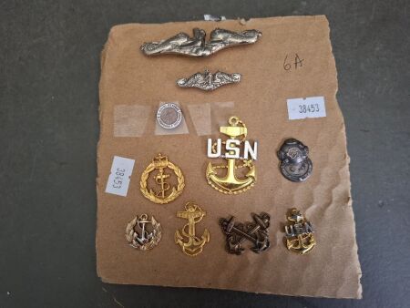 Collection of Navy Badges