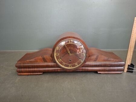 Art Deco Unicorn Mantle Clock