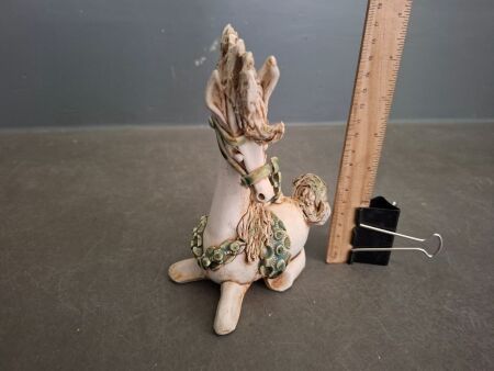 Yvonne Coveney Australian Handmade Pottery Horse - Marked YEC 2000