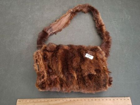 Antique Fur Childrens Hand Muff