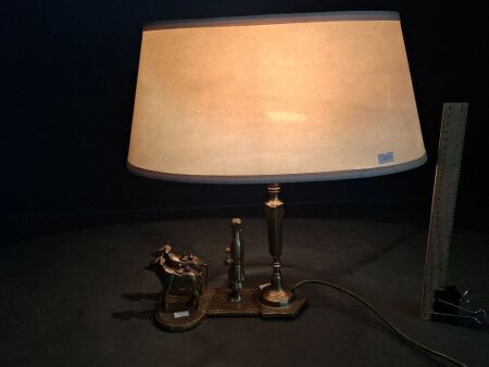 Vintage Brass Lamp