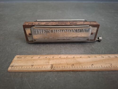 The Chromonica M. Hohner Germany Harmonica