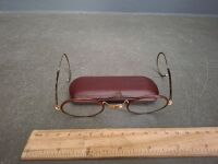 Antique Spectacles with Gold Trim